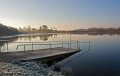 12. Hollywood Lake in winter